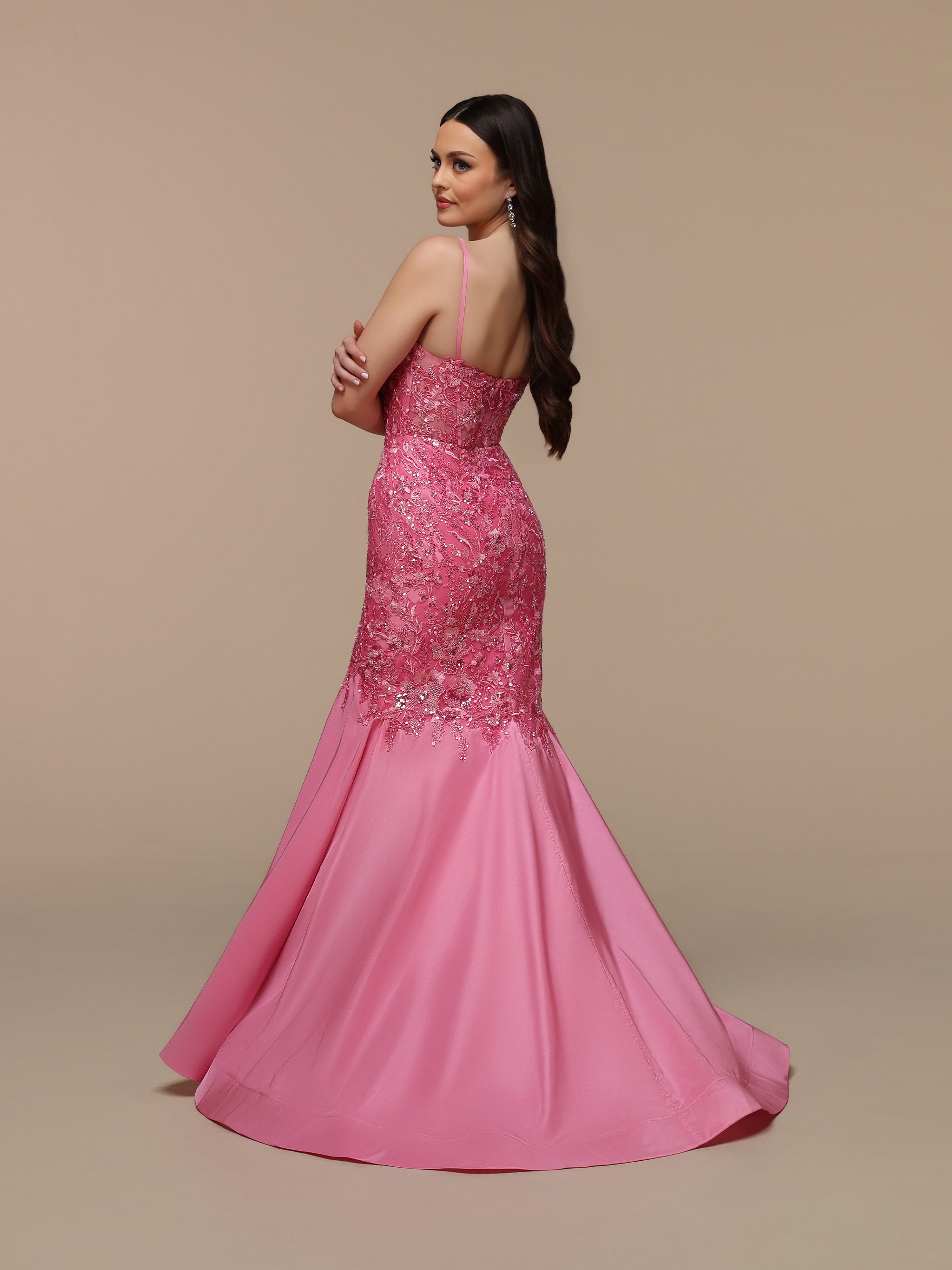Image showing back view of style #72701