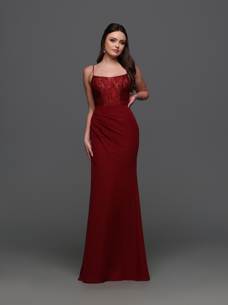 New Da Vinci Dress Size 6 Black Red V Front Back Sleeveless Padded Bra  Zipper