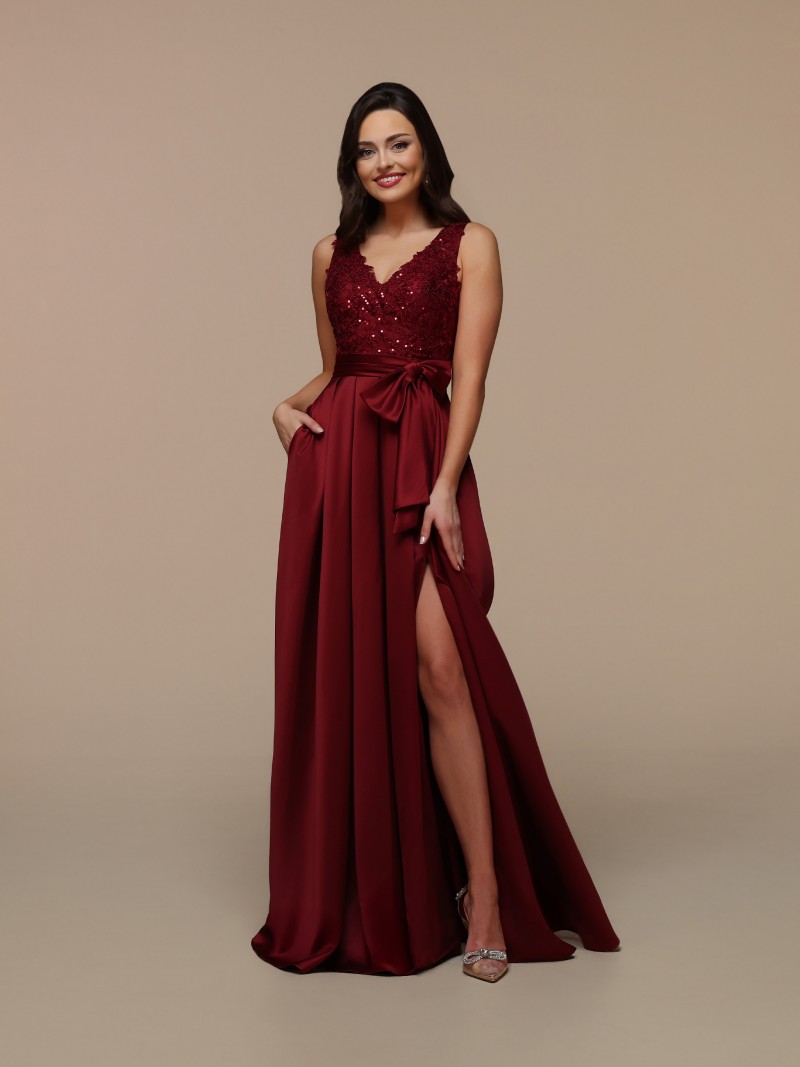bridesmaid dresses style Nox Anabel T1854 16 / Dusty Blue