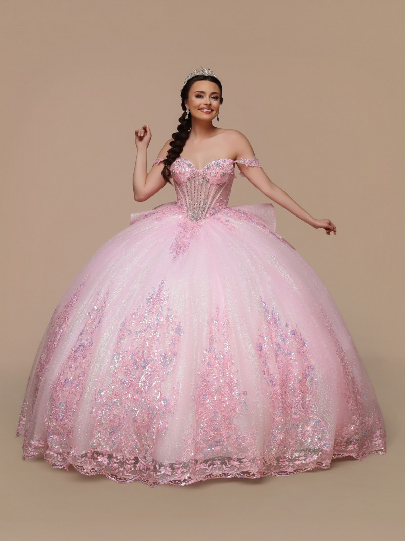 sachin and babi light blue dress Rachel Allan RQ3149 Long Ball Gown Beaded Quinceanera Dress